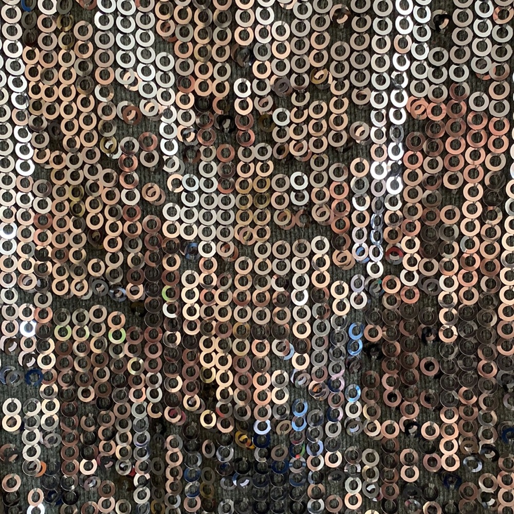 Festive Silver Tank Top , Size Small - Picture 4 of 5